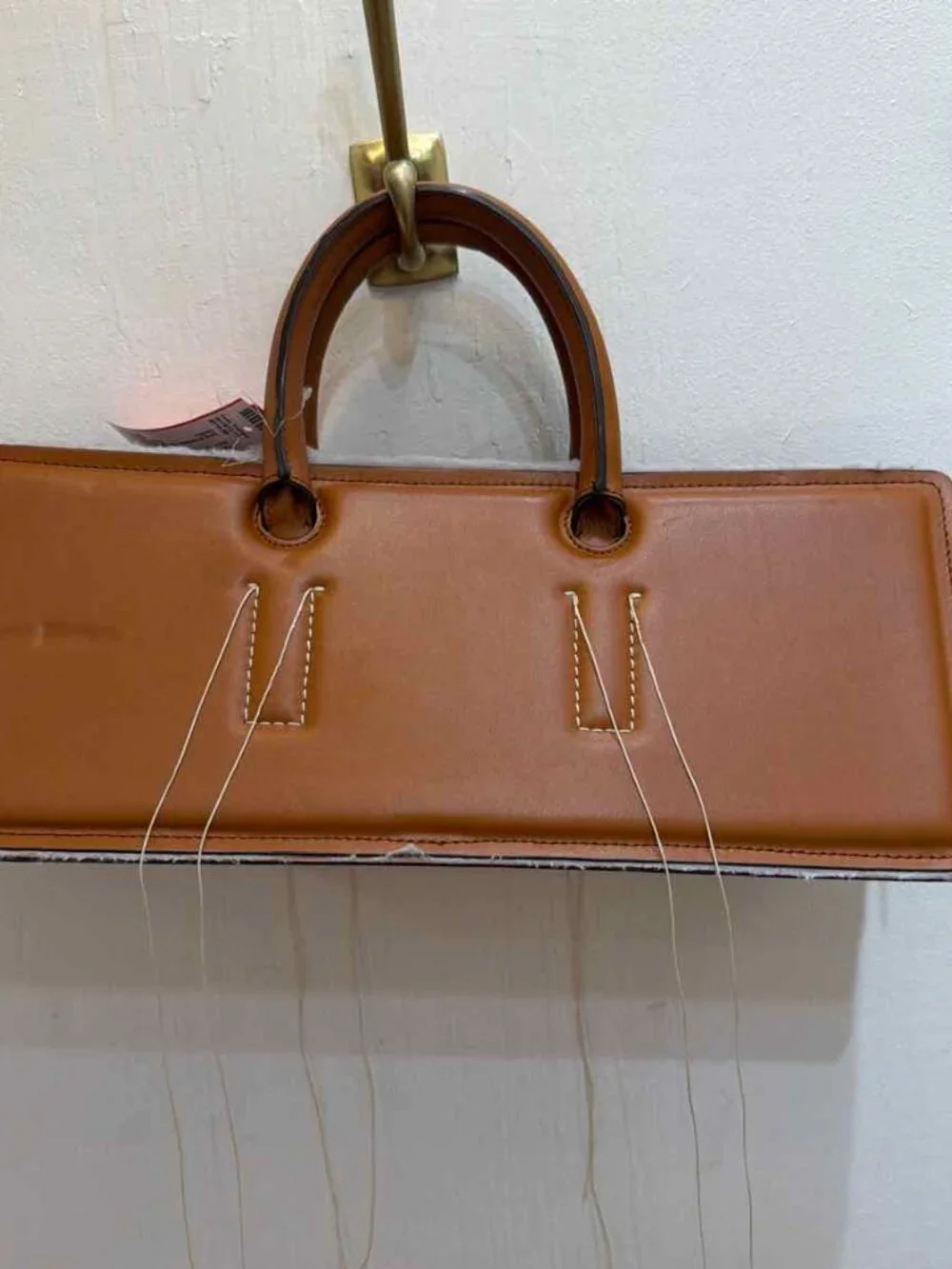 Dentro Buck Tan Handbag